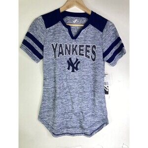 New York Yankees MLB Bling T-Shirt Top Women's Size S G-III 4Her by Carl Banks
